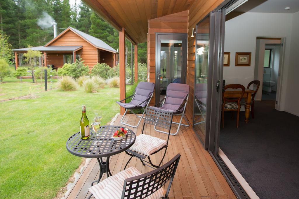 Woodbank Park Cottages 핸머스프링스 객실 사진