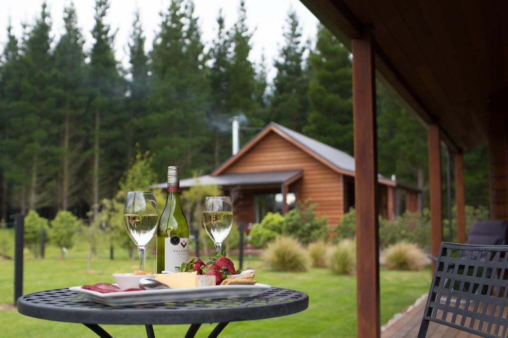 Woodbank Park Cottages 핸머스프링스 객실 사진